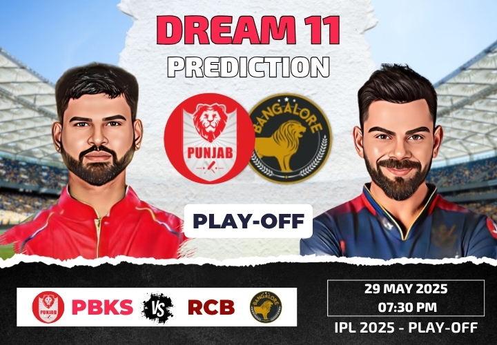 PBKS vs RCB Dream11 Team Prediction IPL 2025
